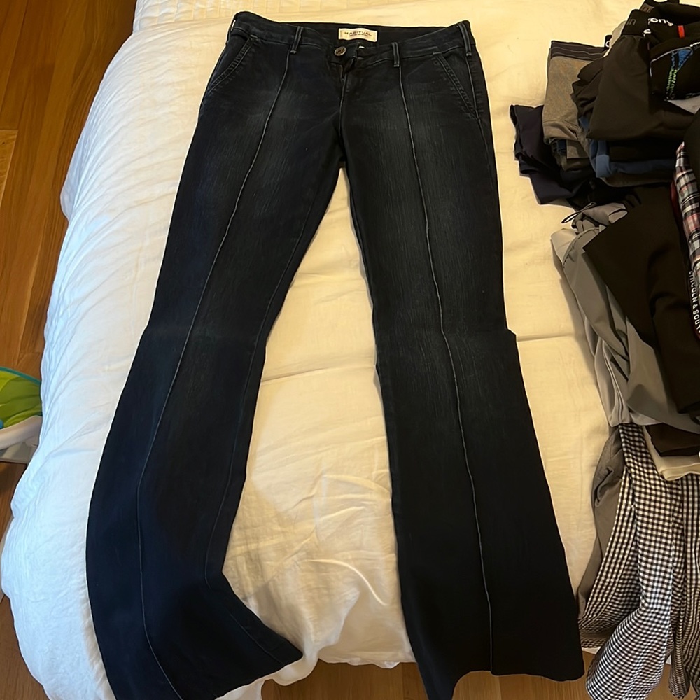 Size 27 habitual bell bottom jeans in excellent condition only worn twice.